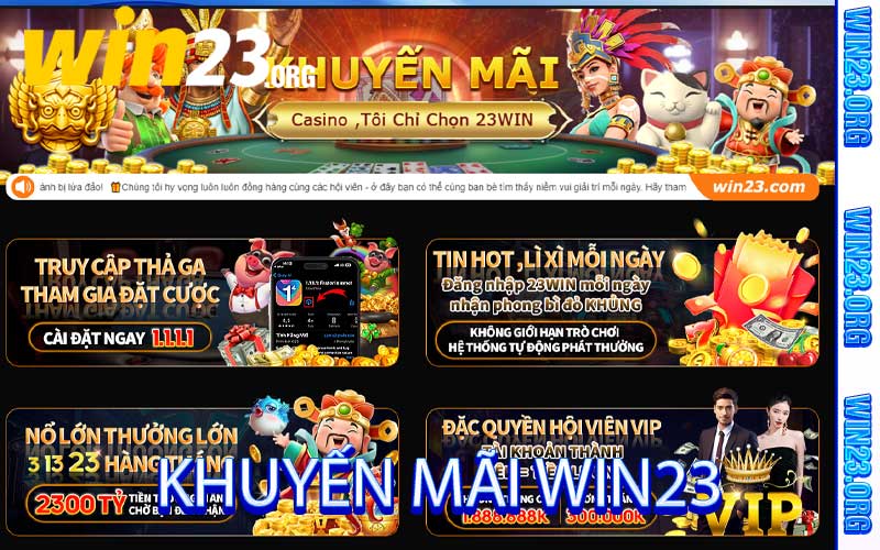 khuyến mãi win23